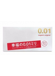 Ультратонкие презервативы Sagami Original 0.01 - 20 шт. - Sagami - купить с доставкой в Старом Осколе