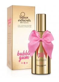 Гель с ароматом жвачки Bubblegum 2-in-1 Scented Silicone Massage And Intimate Gel - 100 мл. - Bijoux Indiscrets - купить с доставкой в Старом Осколе