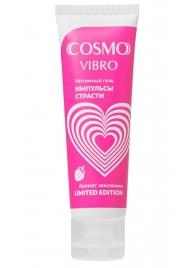 Возбуждающий гель на водно-силиконовой основе Cosmo Vibro с ароматом земляники - 50 гр. - Биоритм - купить с доставкой в Старом Осколе