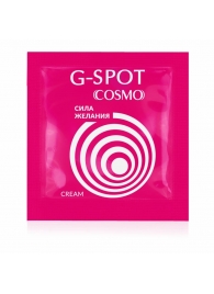 Стимулирующий интимный крем для женщин Cosmo G-spot - 2 гр. - Биоритм - купить с доставкой в Старом Осколе