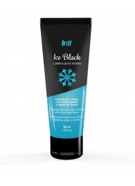 Лубрикант на водной основе Ice Black с ледяным эффектом - 50 мл. - INTT - купить с доставкой в Старом Осколе