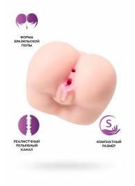 Реалистичный мастурбатор Paula с 2 любовными тоннелями - ToyFa - в Старом Осколе купить с доставкой