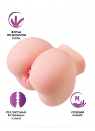 Реалистичный мастурбатор Giovanna - ToyFa - в Старом Осколе купить с доставкой