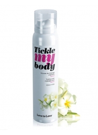 Массажная хрустящая пенка Tickle My Body Monoi с ароматом моной - 150 мл. - Love to Love - купить с доставкой в Старом Осколе