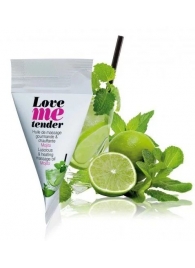 Съедобное согревающее массажное масло Love Me Tender Mojito с ароматом мохито - 10 мл. - Love to Love - купить с доставкой в Старом Осколе
