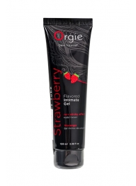 Интимный гель на водной основе Lube Tube Strawberry с клубничным вкусом - 100 мл. - ORGIE - купить с доставкой в Старом Осколе