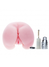 Вибрирующий мастурбатор-попка с ротацией и пультом управления - Baile - в Старом Осколе купить с доставкой