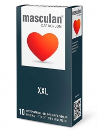 Презервативы увеличенного размера Masculan XXL - 10 шт. - Masculan - купить с доставкой в Старом Осколе