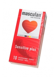 Презервативы Masculan Sensitive plus - 10 шт. - Masculan - купить с доставкой в Старом Осколе