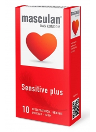 Презервативы Masculan Sensitive plus - 10 шт. - Masculan - купить с доставкой в Старом Осколе