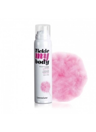 Массажная хрустящая пенка Tickle My Body Cotton Candy с ароматом сладкой ваты - 150 мл. - Love to Love - купить с доставкой в Старом Осколе