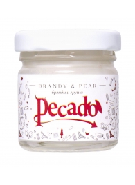 Массажная свеча Brandy   Pear - 35 мл. - Pecado - купить с доставкой в Старом Осколе