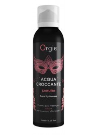 Хрустящая пенка для массажа Orgie Acqua Croccante Sakura с ароматом сакуры - 150 мл. - ORGIE - купить с доставкой в Старом Осколе