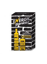 Стимулирующий гель для двоих Energy Power с эффектом вибрации - 15 гр. - HotFlowers - купить с доставкой в Старом Осколе