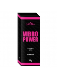 Жидкий вибратор Vibro Power со вкусом тутти-фрутти - 15 гр. - HotFlowers - купить с доставкой в Старом Осколе