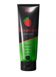 Смазка на водной основе с ароматом клубники Strawberry Lubricant - 100 мл. - INTT - купить с доставкой в Старом Осколе