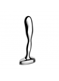 Стальной стимулятор простаты Stainless Steel Prostate Plug - 11,5 см. - b-Vibe - в Старом Осколе купить с доставкой