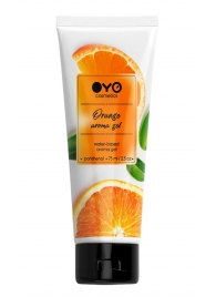 Лубрикант на водной основе OYO Aroma Gel Orange с ароматом апельсина - 75 мл. - OYO - купить с доставкой в Старом Осколе