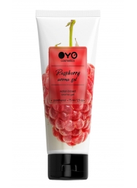 Лубрикант на водной основе OYO Aroma Gel Raspberry с ароматом малины - 75 мл. - OYO - купить с доставкой в Старом Осколе