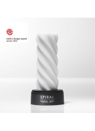 Белый 3D мастурбатор SPIRAL - Tenga - в Старом Осколе купить с доставкой