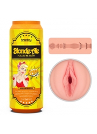 Телесный мастурбатор-вагина Pleasure Brew Masturbator-Blond Ale в банке - Lovetoy - в Старом Осколе купить с доставкой