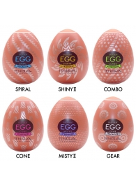 Набор из 6 мастурбаторов-яиц Tenga Egg Variety Pack V - Tenga - в Старом Осколе купить с доставкой