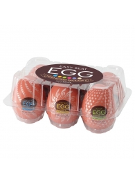 Набор из 6 мастурбаторов-яиц Tenga Egg Variety Pack V - Tenga - в Старом Осколе купить с доставкой