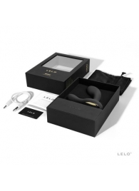 Чёрный перезаряжаемый стимулятор простаты Bruno Black - Lelo - в Старом Осколе купить с доставкой