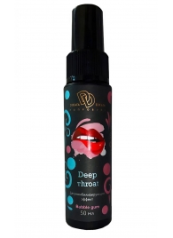 Спрей для горла Deep Throat с десенсибилизирующим эффектом и вкусом бабл-гам - 50 мл. - БиоМед - купить с доставкой в Старом Осколе