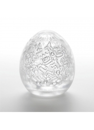 Мастурбатор-яйцо Keith Haring EGG PARTY - Tenga - в Старом Осколе купить с доставкой