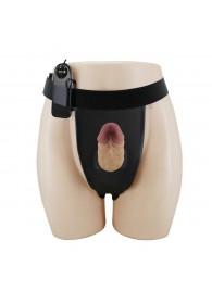 Полый вибрострапон на регулируемых трусиках Draven - 17,5 см. - Baile - купить с доставкой в Старом Осколе