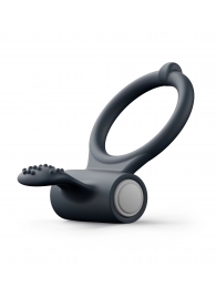 Черное эрекционное кольцо Power Clit - Dorcel - в Старом Осколе купить с доставкой