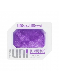 Фиолетовый мастурбатор-стимулятор Tenga Uni Amethyst - Tenga - в Старом Осколе купить с доставкой