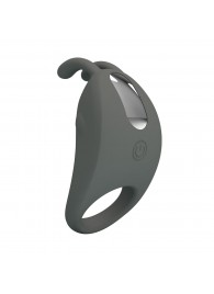 Серое эрекционное кольцо с вибрацией Master Ring - Baile - в Старом Осколе купить с доставкой