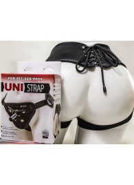 Универсальные трусики Harness UNI strap с корсетом - LOVETOY (А-Полимер) - купить с доставкой в Старом Осколе