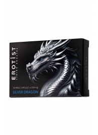Капсулы для мужчин Erotist Silver Dragon для усиления эрекции - 10 капсул - Erotist Libido Booster - купить с доставкой в Старом Осколе