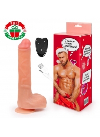 Телесный вибромассажер с возвратно-поступательными движениями - Erowoman-Eroman