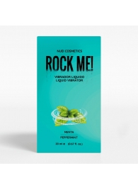 Жидкий вибратор Nuei Rock Me! с ароматом мяты - 20 мл. - Nuei cosmetics - купить с доставкой в Старом Осколе