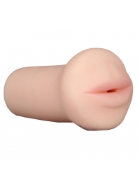 Нежный мастурбатор-ротик REALSTUFF 5INCH MASTURBATOR BJ - Dream Toys - в Старом Осколе купить с доставкой