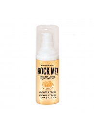 Жидкий вибратор Nuei Rock Me! с ароматом печенья и сливок - 20 мл. - Nuei cosmetics - купить с доставкой в Старом Осколе