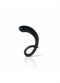 Черный массажер простаты Curving Curt - 13 см. - MyStim - купить с доставкой в Старом Осколе