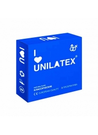 Классические презервативы Unilatex Natural Plain - 3 шт. - Unilatex - купить с доставкой в Старом Осколе