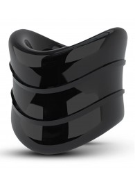 Черное эрекционное кольцо на мошонку Beef Ball Stretcher Snug X Long - Blush Novelties - в Старом Осколе купить с доставкой