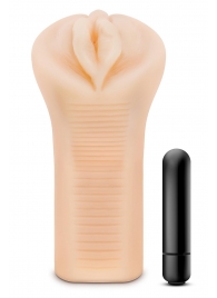 Мастурбатор-вагина Soft   Wet Veronika Realistic Beige Masturbator - Blush Novelties - в Старом Осколе купить с доставкой