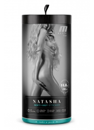 Мастурбатор-вагина с вибрацией Soft   Wet Natasha Realistic Beige Masturbator - Blush Novelties - в Старом Осколе купить с доставкой