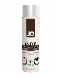 Водно-масляный лубрикант с охлаждающим эффектом JO Silicon free Hybrid Lubricant COOLING - 120 мл. - System JO - купить с доставкой в Старом Осколе