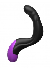 Черно-фиолетовый вибромассажёр простаты Hyper-Pulse P-Spot Massager - Pipedream - в Старом Осколе купить с доставкой