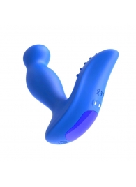 Синий вибромассажер простаты 3,5’’ P-spot Massager - 12,5 см. - Erokay - в Старом Осколе купить с доставкой