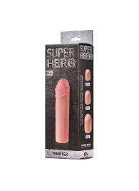 Фаллоудлинитель SUPER HERO Tempter - 16 см. - Lola Games - в Старом Осколе купить с доставкой