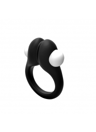Черное эрекционное кольцо Zippy Vibrating Ring With Bullet - Adrien Lastic - в Старом Осколе купить с доставкой